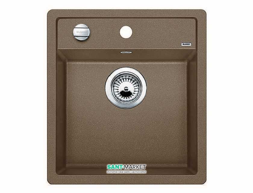 Мойка для кухни квадратная BLANCO Dalago 45 SILGRANIT® PuraDur® мускат 521856