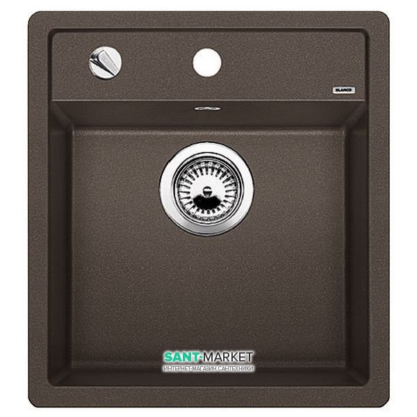 Мийка для кухні квадратна BLANCO Dalago 45 SILGRANIT® PuraDur® кави 517165