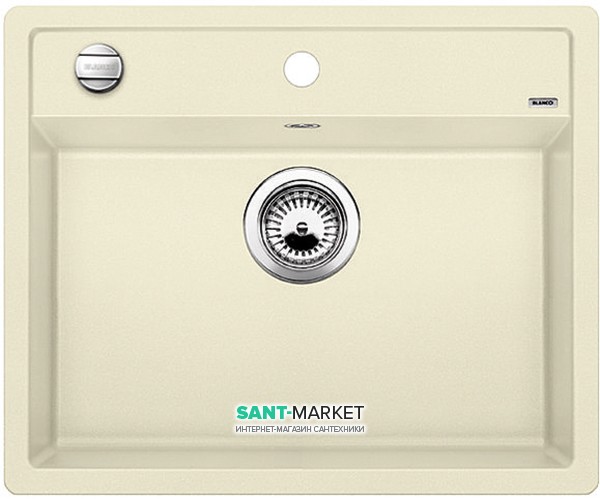 Мойка для кухни прямоугольная BLANCO DALAGO 6 SILGRANIT врезная  с клапаном-автоматом  жасмин 514592