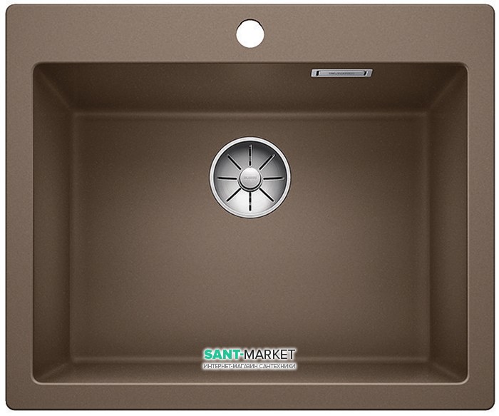 Мойка для кухни прямоугольная BLANCO PLEON 6 врезная  искусственный гранит  мускат 521687