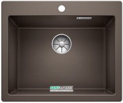 Мойка для кухни прямоугольная BLANCO PLEON 6 врезная  искусственный гранит  кофе 521688
