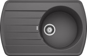 Мийка для кухні прямокутна BLANCO Rondoval 45 S SILGRANIT® PuraDur® темна скеля 518917
