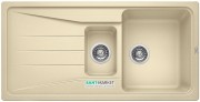 Мийка для кухні прямокутна BLANCO SONA 6 S SILGRANIT врізна обертаємося шампань 519857
