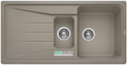 Мойка для кухни прямоугольная BLANCO SONA 6 S SILGRANIT врезная  оборачиваемая  серый беж 519858