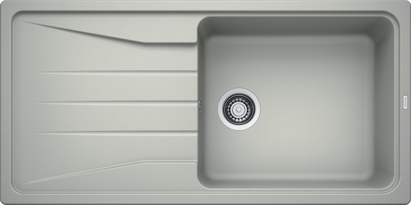 Мийка для кухні прямокутна BLANCO SONA XL 6 S SILGRANIT врізна обертаємося перловий 519695