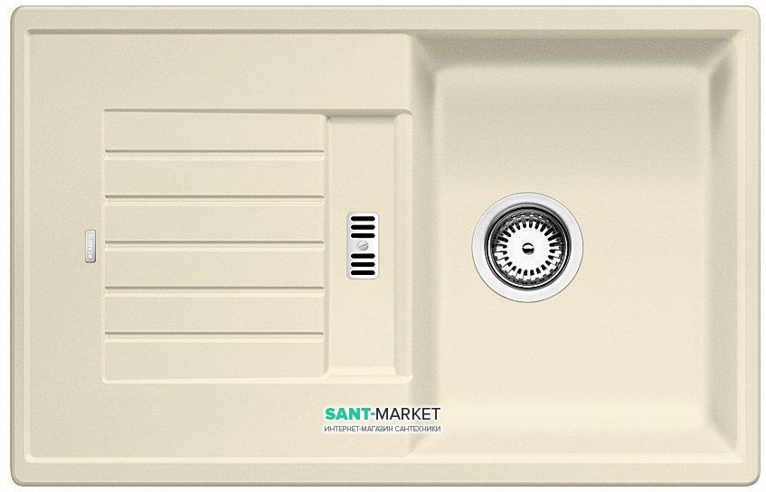 Мойка для кухни прямоугольная BLANCO Zia 45 S SILGRANIT® PuraDur® жасмин 514727