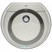 Мийка для кухні кругла BLANCO Rondoval 45 SILGRANIT® PuraDur® перловий 520604