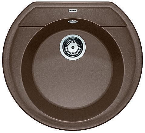 Мийка для кухні кругла BLANCO Rondoval 45 SILGRANIT® PuraDur® мускат 521918