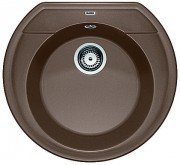 Мийка для кухні кругла BLANCO Rondoval 45 SILGRANIT® PuraDur® мускат 521918