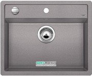 Мойка для кухни прямоугольная BLANCO DALAGO 6 SILGRANIT врезная  с клапаном-автоматом  алюметаллик 514198