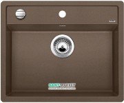 Мийка для кухні прямокутна BLANCO DALAGO 6 SILGRANIT врізна з клапаном-автоматом мускат 521858