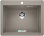Мойка для кухни прямоугольная BLANCO PLEON 6 врезная  искусственный гранит  серый беж 521686