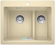 Мойка для кухни прямоугольная BLANCO PLEON 6 Split врезная  искусственный гранит  шампань 521695