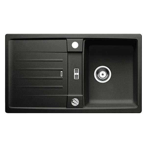 Мийка для кухні прямокутна BLANCO Zia 45 S SILGRANIT® PuraDur® антрацит 514732