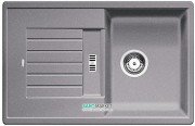 Мойка для кухни прямоугольная BLANCO Zia 45 S SILGRANIT® PuraDur® алюметаллик 514725