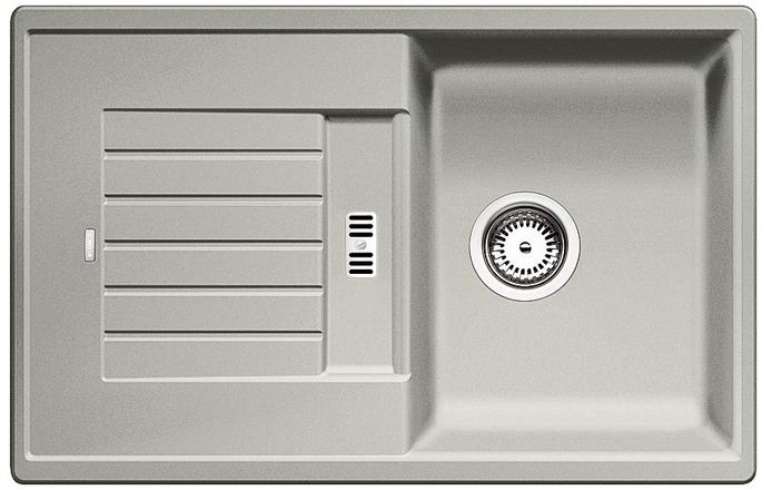 Мийка для кухні прямокутна BLANCO Zia 45 S SILGRANIT® PuraDur® перловий 520627
