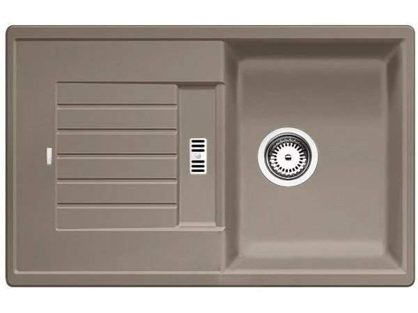 Мийка для кухні прямокутна BLANCO Zia 45 S SILGRANIT® PuraDur® сірий беж 517416