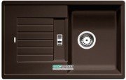 Мойка для кухни прямоугольная BLANCO Zia 45 S SILGRANIT® PuraDur® кофе 515070