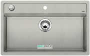 Мойка для кухни прямоугольная BLANCO DALAGO 8 SILGRANIT врезная  с клапаном-автоматом  жемчужный 520546
