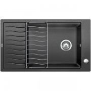 Мойка для кухни прямоугольная BLANCO ELON XL 8 S врезная  искусственный гранит  антрацит 524860
