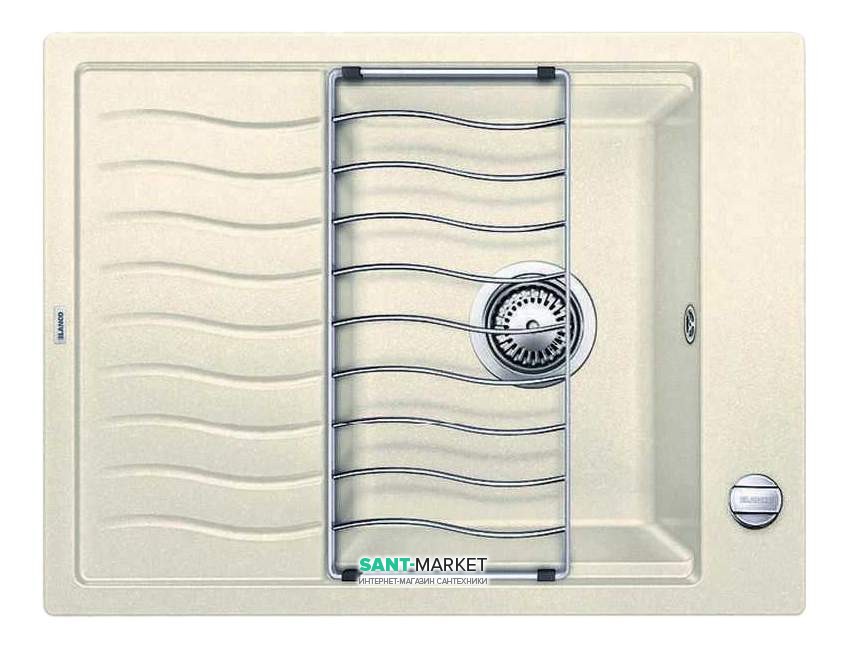 Мойка для кухни прямоугольная BLANCO Elon 45 S SILGRANIT® PuraDur® жасмин 524819