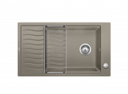 Мийка для кухні прямокутна BLANCO ELON XL 8 S врізна штучний граніт сірий беж 524867
