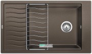 Мийка для кухні прямокутна BLANCO ELON XL 8 S врізна штучний граніт кави 524869