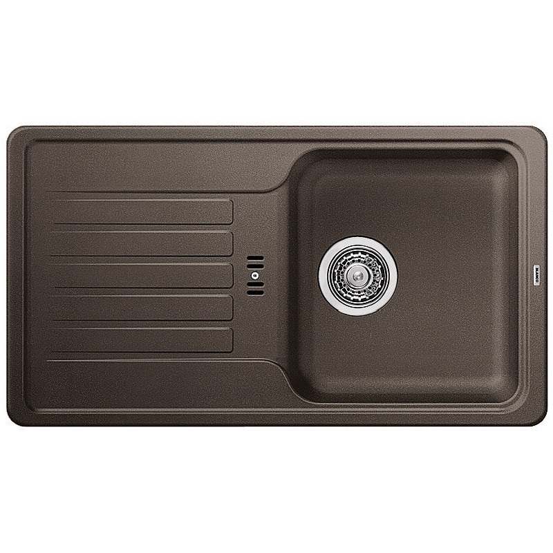 Мойка для кухни прямоугольная BLANCO Favos mini SILGRANIT® врезная  кофе 518188