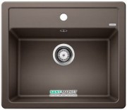 Мийка для кухні прямокутна BLANCO Legra 6 SILGRANIT® врізна кави 523337