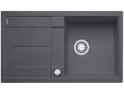 Мийка для кухні прямокутна BLANCO Metra 5S SILGRANIT® PuraDur® темна скеля 518871