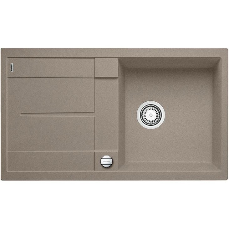 Мийка для кухні прямокутна BLANCO Metra 5S SILGRANIT® PuraDur® сірий беж 517348