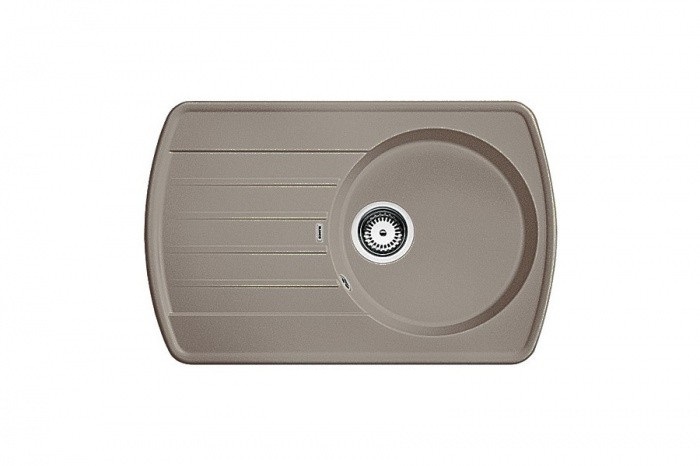 Мойка для кухни прямоугольная BLANCO Rondoval 45 S SILGRANIT® PuraDur® серый беж 517519