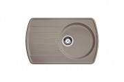 Мойка для кухни прямоугольная BLANCO Rondoval 45 S SILGRANIT® PuraDur® серый беж 517519