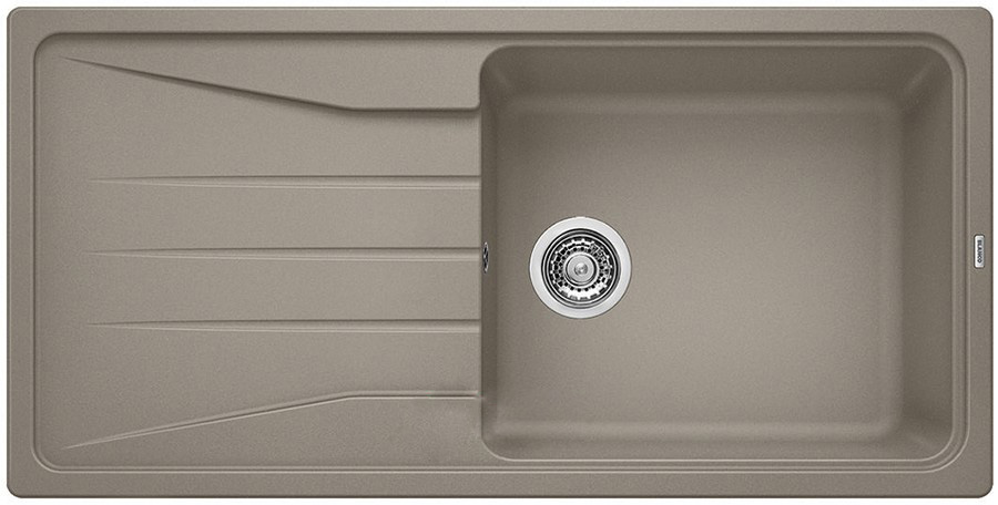 Мийка для кухні прямокутна BLANCO SONA XL 6 S SILGRANIT врізна обертаємося сірий беж 519696