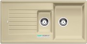 Мойка для кухни прямоугольная BLANCO ZIA 6 S SILGRANIT врезная  оборачиваемая  шампань 514744