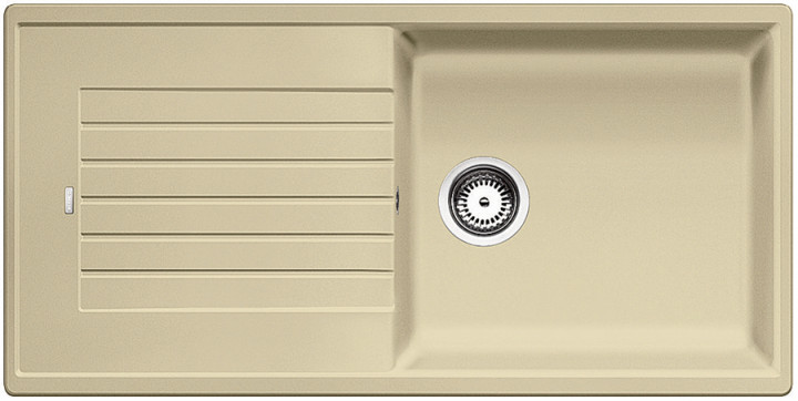 Мойка для кухни прямоугольная BLANCO ZIA XL 6 S SILGRANIT врезная  оборачиваемая  шампань 517573
