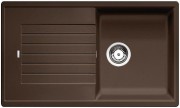 Мийка для кухні прямокутна BLANCO ZIA 5S SILGRANIT врізна кави 520519