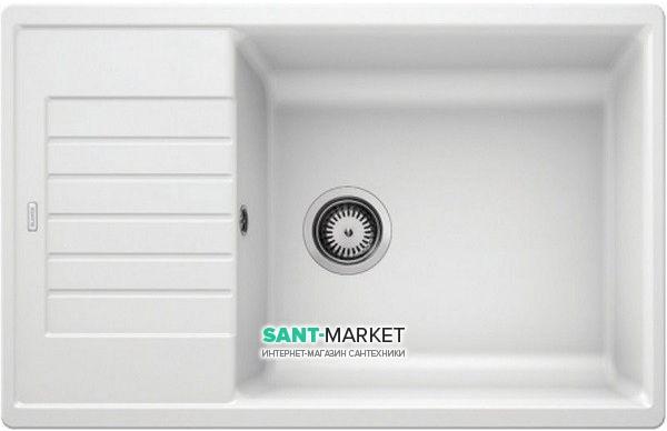 Мойка для кухни прямоугольная BLANCO ZIA XL 6 S Compact SILGRANIT врезная  оборачиваемая  белый 523277
