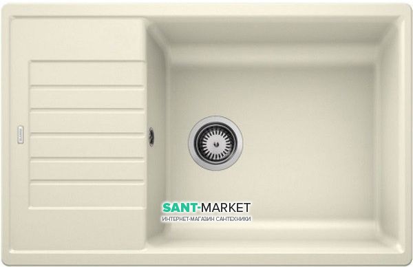 Мийка для кухні прямокутна BLANCO ZIA XL 6 S Compact SILGRANIT врізна обертаємося жасмин 523278