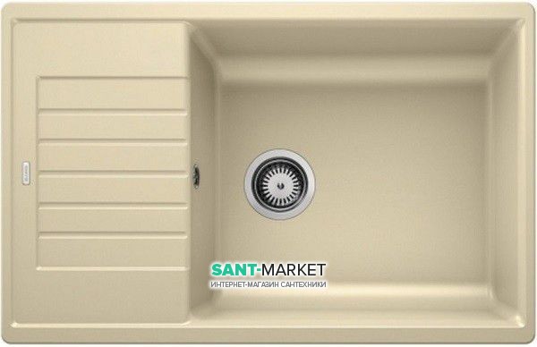 Мойка для кухни прямоугольная BLANCO ZIA XL 6 S Compact SILGRANIT врезная  оборачиваемая  шампань 523279