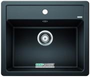 Мойка для кухни прямоугольная BLANCO Legra 6 SILGRANIT® врезная  антрацит 523332