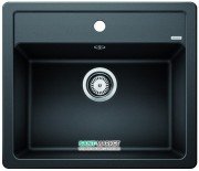 Мийка для кухні прямокутна BLANCO Legra 6 SILGRANIT® врізна антрацит 523332