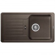 Мойка для кухни прямоугольная BLANCO Favos mini SILGRANIT® врезная  кофе 518188