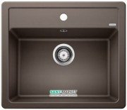 Мойка для кухни прямоугольная BLANCO Legra 6 SILGRANIT® врезная  кофе 523337