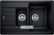 Мийка для кухні прямокутна BLANCO Legra 6 S Compact SILGRANIT® врізна Антрацит 521302