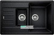 Мойка для кухни прямоугольная BLANCO Legra 6 S Compact SILGRANIT® врезная  Антрацит 521302