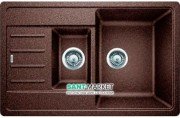 Мойка для кухни прямоугольная BLANCO Legra 6 S Compact SILGRANIT® врезная  кофе 521307