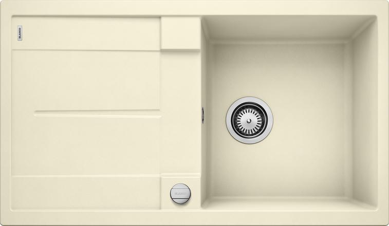 Мийка для кухні прямокутна BLANCO Metra 5S SILGRANIT® PuraDur® жасмин 513038