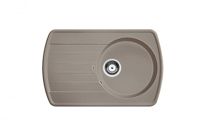 Мийка для кухні прямокутна BLANCO Rondoval 45 S SILGRANIT® PuraDur® сірий беж 517519