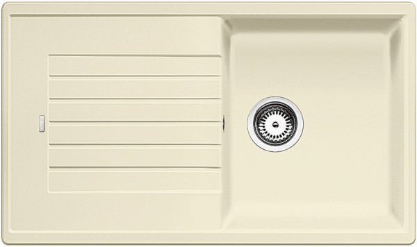 Мийка для кухні прямокутна BLANCO ZIA 5S SILGRANIT врізна жасмин 520516